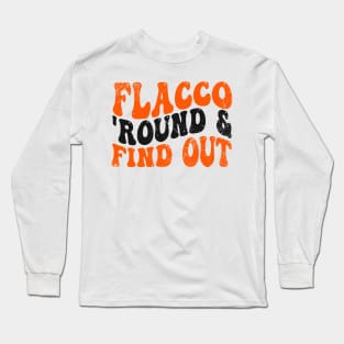 flacco-round-find-out Long Sleeve T-Shirt